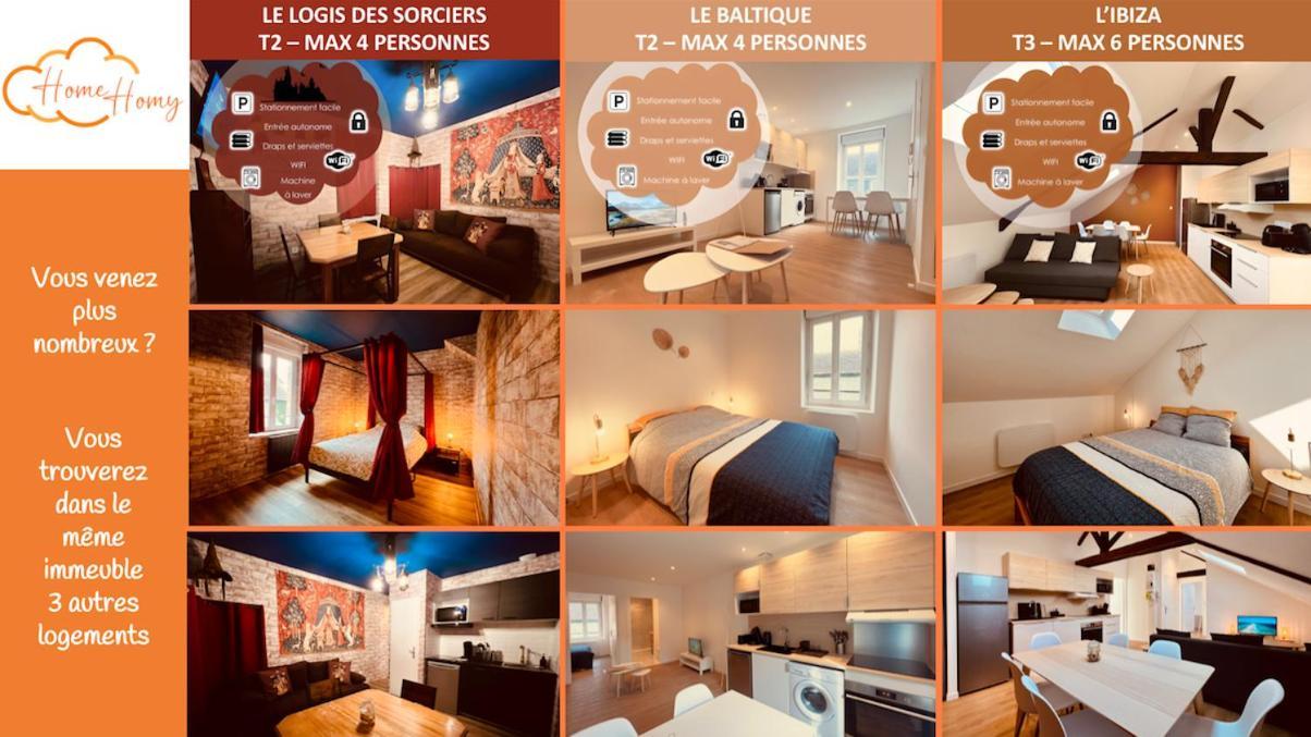 Le Gatsby - Home Homy Montluçon Eksteriør billede