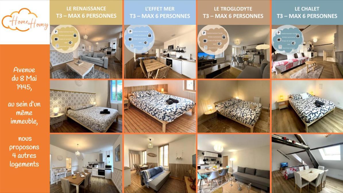 Le Gatsby - Home Homy Montluçon Eksteriør billede